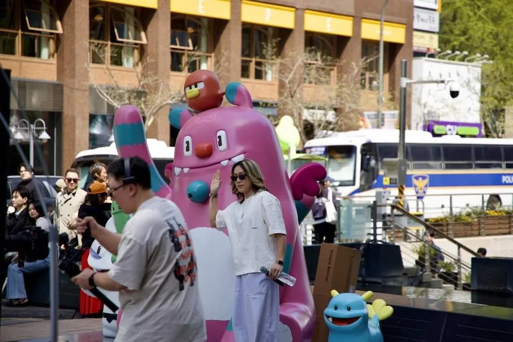 Masaya · April 12, 2026, Cheonggye Plaza, Seoul