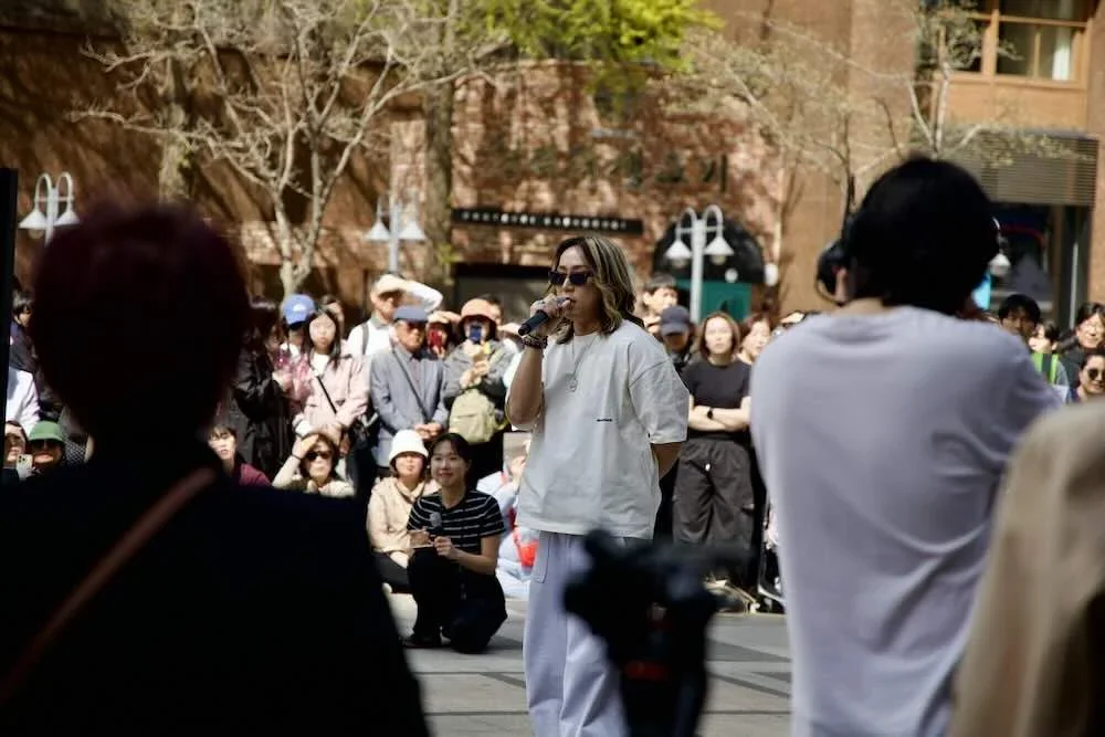 Masaya · April 12, 2026, Cheonggye Plaza, Seoul