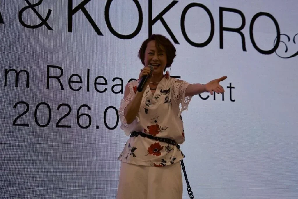 歌心りえ、幕張で「UTA」「KOKORO」リリースイベント