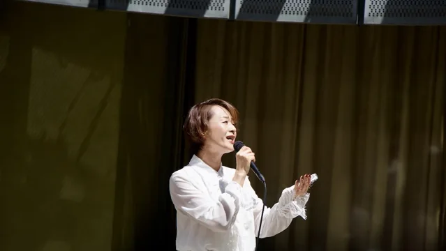 歌心りえの声が響いた噴水広場――川崎・第1部