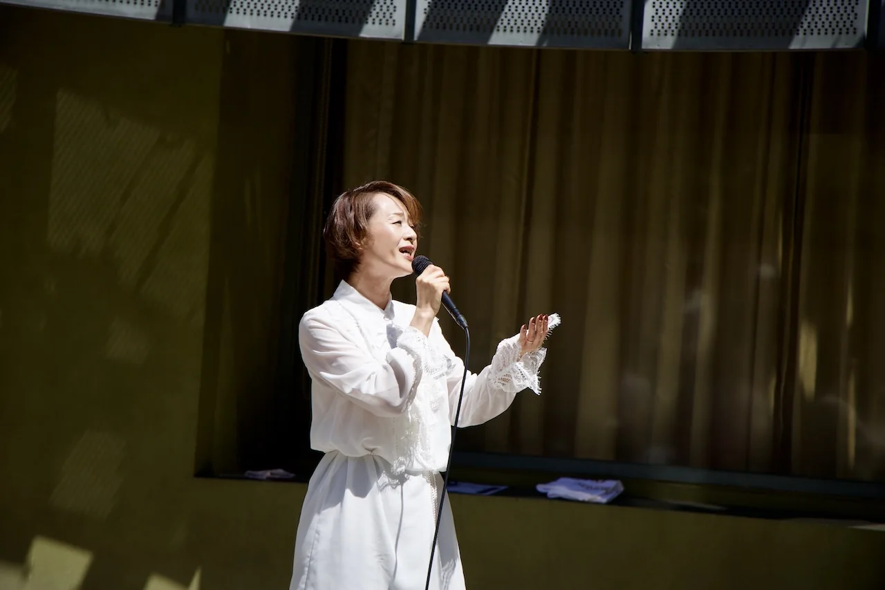 Rie Utagokoro’s Voice at the Fountain Square — Kawasaki, Part One