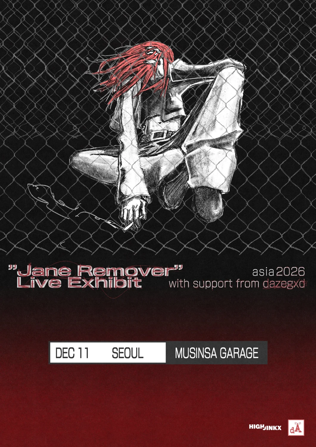 Jane Remover · 공식 공연 홍보 이미지