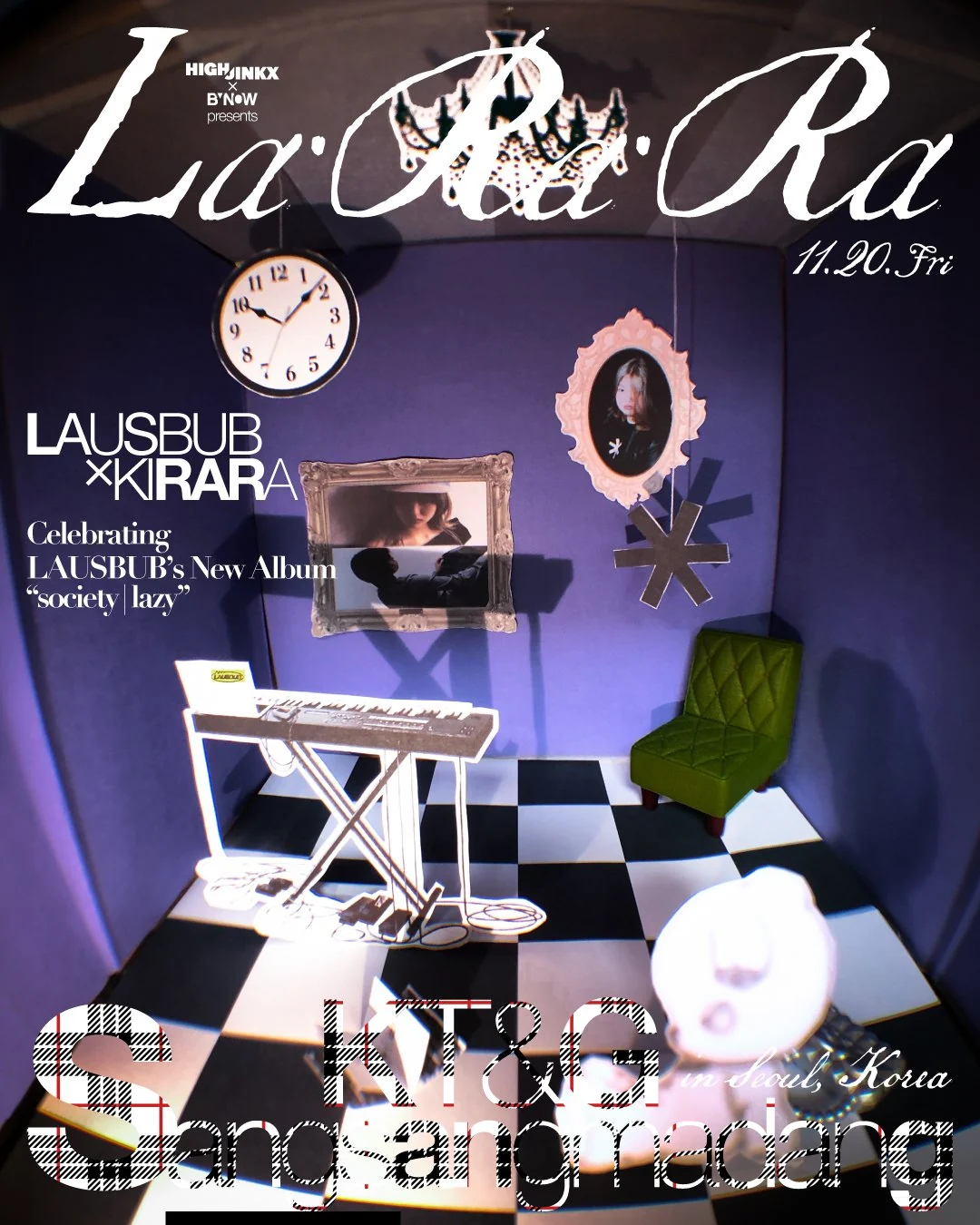 LAUSBUB / KIRARA · 공식 공연 홍보 이미지